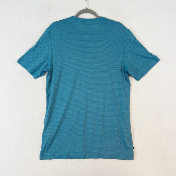 LOT Travis Mathew V Neck T-Shirt Men M Blue Pima Cotton Lightweight Short Sleeve - Picture 3 of 9
